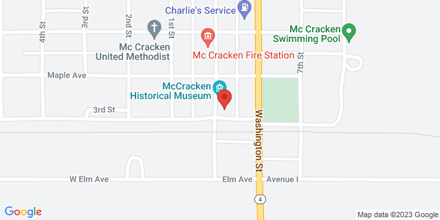 202 Main St, Mc Cracken, Kansas, KS, 67556-9515 Map