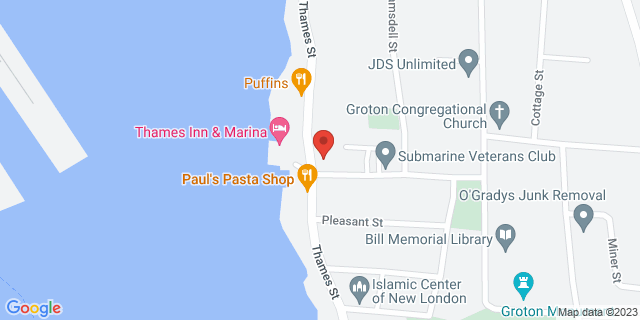 202 Thames St, Groton, Connecticut, CT, 06340-3649 Map