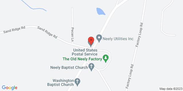 6427 Old Highway 24, Neely, Mississippi, MS, 39461-9998 Map