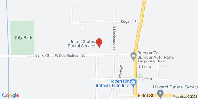 300 W Doc Rodman St, Leachville, Arkansas, AR, 72438-9089 Map