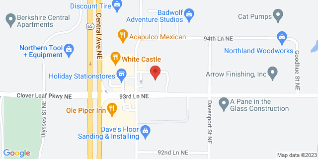 9301 Baltimore St Ne, Minneapolis, Minnesota, MN, 55449-4335 Map