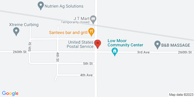 207 3Rd St, Low Moor, Iowa, IA, 52757-9000 Map