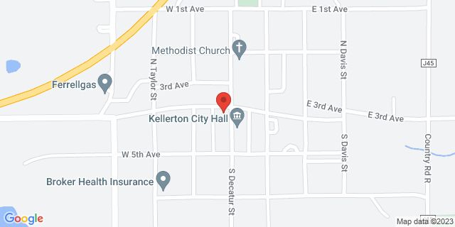 101 S Decatur St, Kellerton, Iowa, IA, 50133-3457 Map