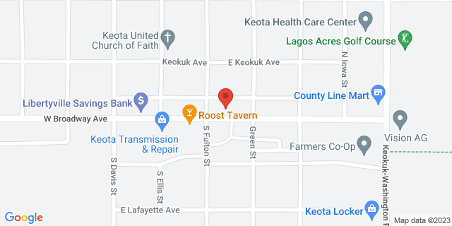 307 E Broadway Ave, Keota, Iowa, IA, 52248-9402 Map