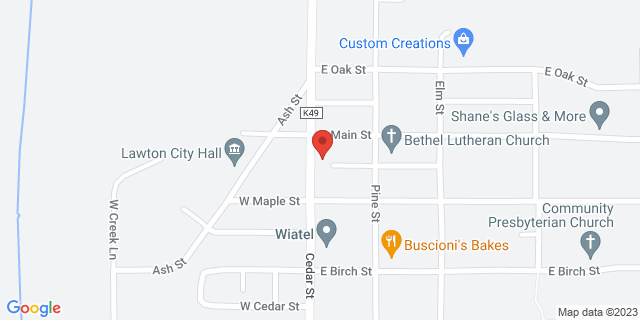 314 Cedar St, Lawton, Iowa, IA, 51030-7721 Map