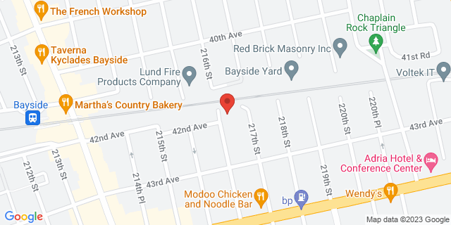 4129 216Th St, Bayside, New York, NY, 11361-9992 Map