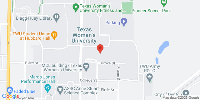 1 Twu Student Building, Denton, Texas, TX, 76204-8000 Map