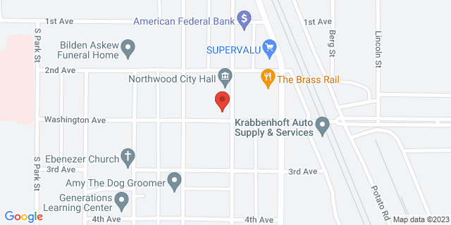 4 N Raymond St, Northwood, North Dakota, ND, 58267-9998 Map