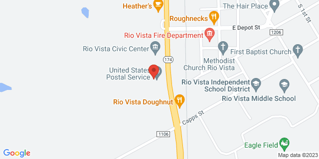 205 Highway 174 S, Rio Vista, Texas, TX, 76093-9998 Map