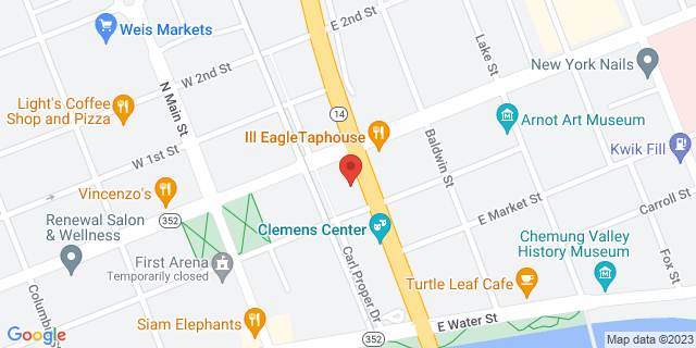 255 Clemens Center Pkwy, Elmira, New York, NY, 14901-3090 Map