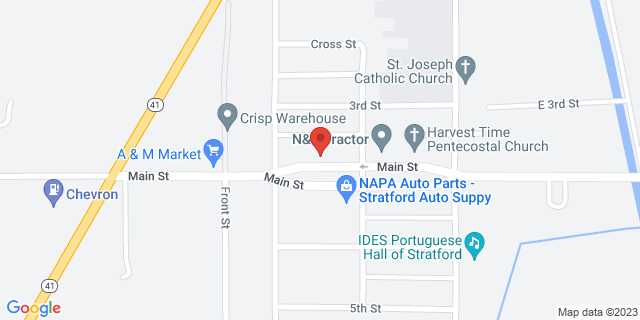 20340 Main St, Stratford, California, CA, 93266-9998 Map