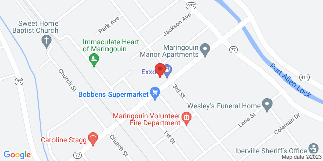 77330 Landry Dr, Maringouin, Louisiana, LA, 70757-9998 Map