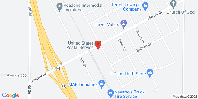 36501 Burke Dr, Traver, California, CA, 93673-9998 Map