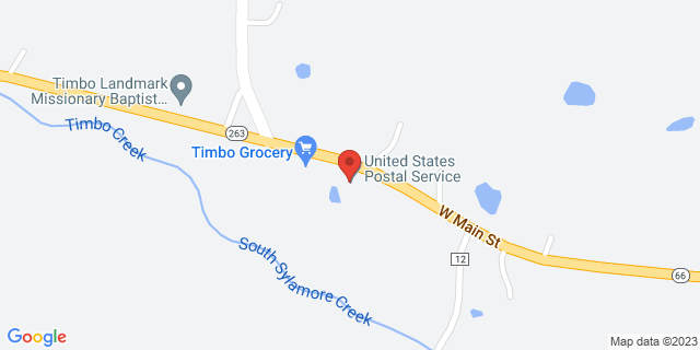 7127 Highway 66, Timbo, Arkansas, AR, 72680-9998 Map