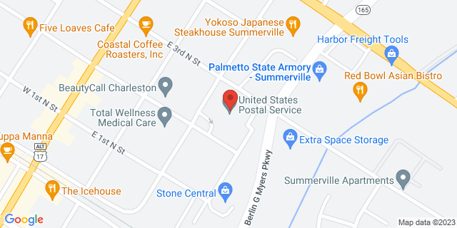 301 N Gum St, Summerville, South Carolina, SC, 29483-9998 Map