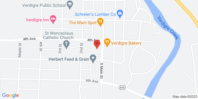 408 S Main St, Verdigre, Nebraska, NE, 68783-5108 Map