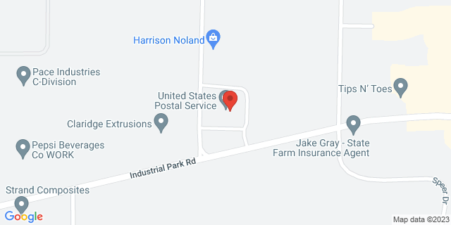 215 W Industrial Park Rd, Harrison, Arkansas, AR, 72601-9902 Map