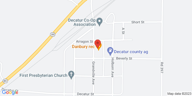 205 Grandville Ave, Danbury, Nebraska, NE, 69026-9726 Map