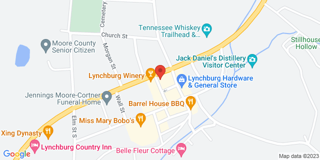 13 Hiles St, Lynchburg, Tennessee, TN, 37352-9998 Map