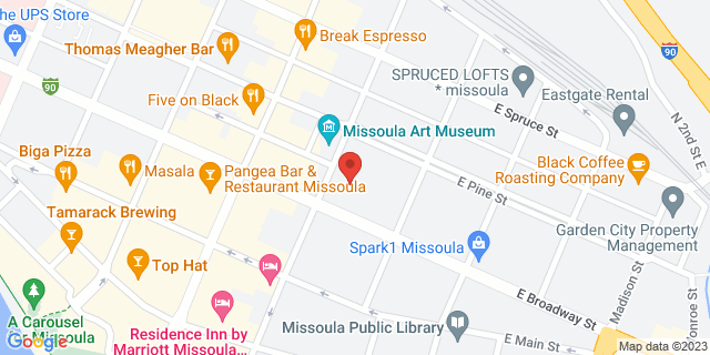 200 E Broadway St, Missoula, Montana, MT, 59802-9998 Map