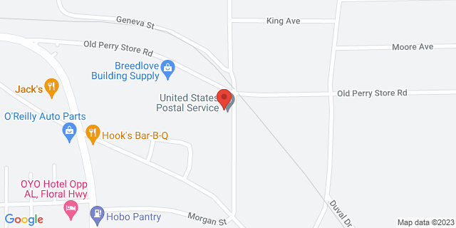 710 Old Perry Store Rd, Opp, Alabama, AL, 36467-2300 Map