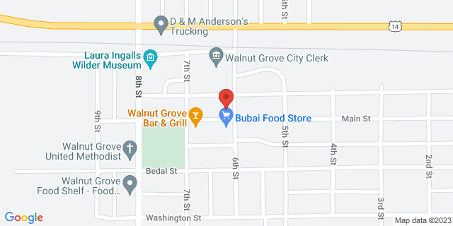 610 Main St, Walnut Grove, Minnesota, MN, 56180-1136 Map