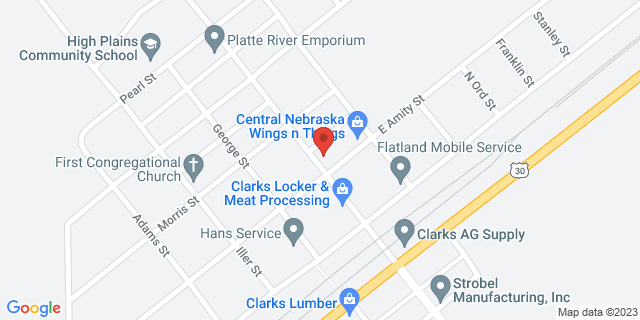 303 N Green St, Clarks, Nebraska, NE, 68628-2758 Map