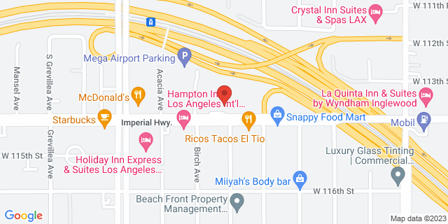 4201 W Imperial Hwy, Inglewood, California, CA, 90304-9997 Map