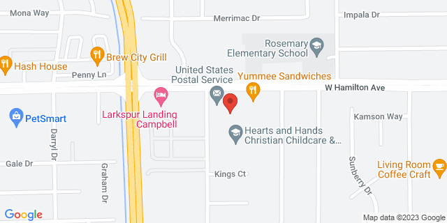 500 W Hamilton Ave, Campbell, California, CA, 95008-9998 Map