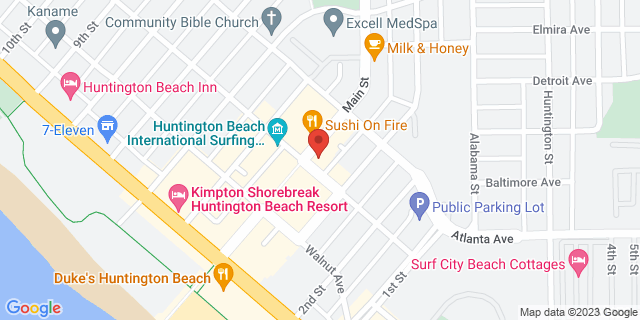 316 Olive Ave, Huntington Beach, California, CA, 92648-9998 Map