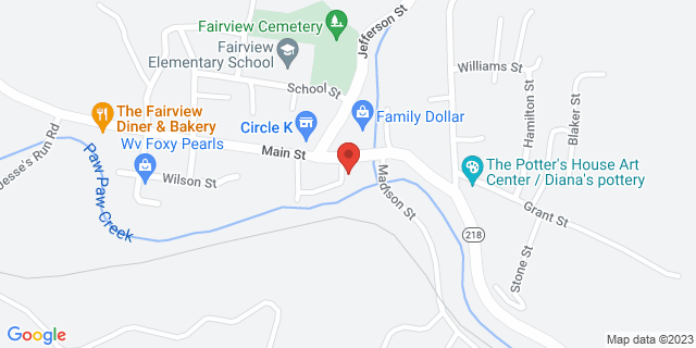 310 Main St, Fairview, West Virginia, WV, 26570-9998 Map