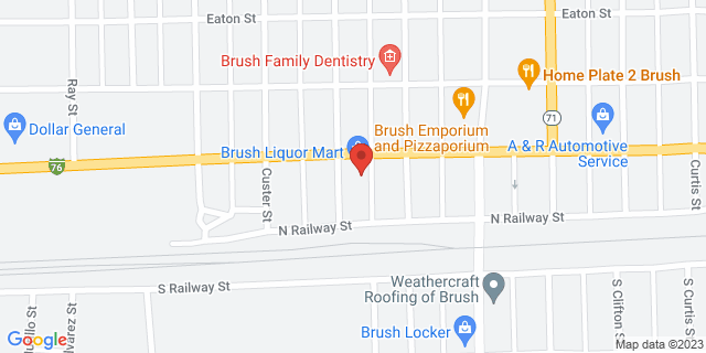 115 Carson St, Brush, Colorado, CO, 80723-9998 Map