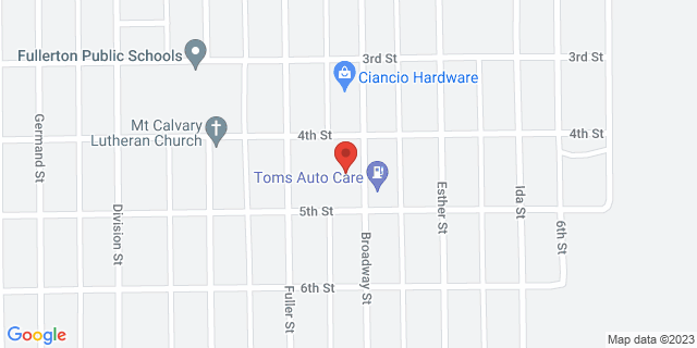 420 Broadway St, Fullerton, Nebraska, NE, 68638-3155 Map