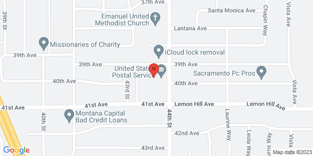 6024 44Th St, Sacramento, California, CA, 95824-9998 Map