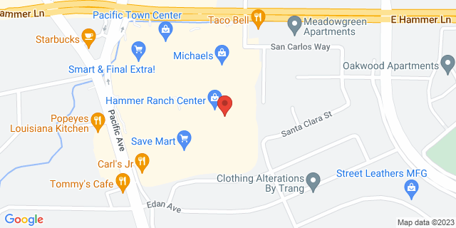 7554 Pacific Ave, Stockton, California, CA, 95207-9998 Map