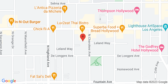 1425 N Cherokee Ave, Los Angeles, California, CA, 90093-9993 Map