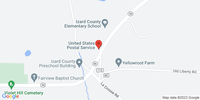 100 W Highway 56, Violet Hill, Arkansas, AR, 72584-8800 Map