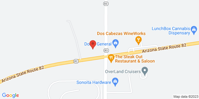 3166 Highway 83 Ste 1, Sonoita, Arizona, AZ, 85637-9998 Map