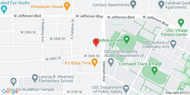 3585 S Vermont Ave, Los Angeles, California, CA, 90007-9998 Map