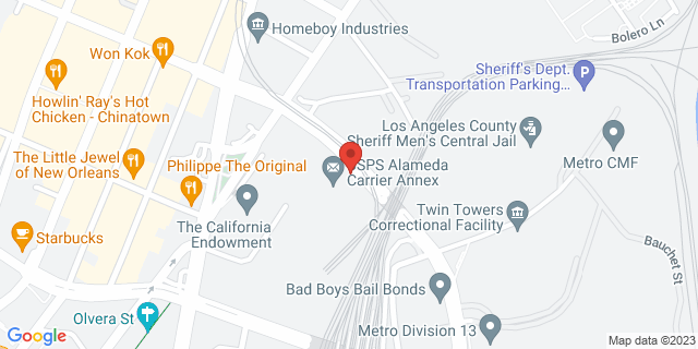 1055 N Vignes St, Los Angeles, California, CA, 90012-2930 Map