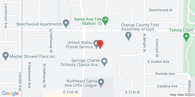 2201 N Grand Ave, Santa Ana, California, CA, 92711-9998 Map