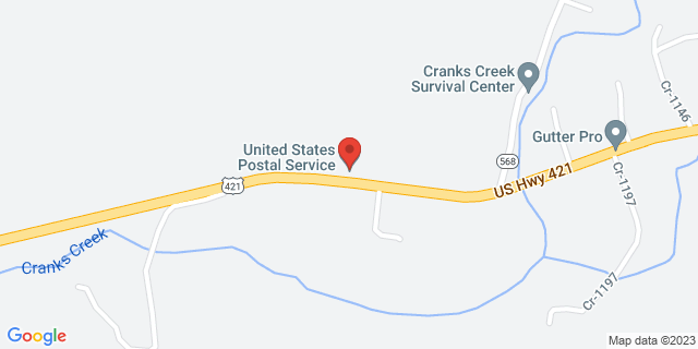 14869 S Us Highway 421, Cranks, Kentucky, KY, 40820-9998 Map