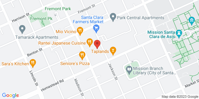 1200 Franklin Mall, Santa Clara, California, CA, 95050-9998 Map