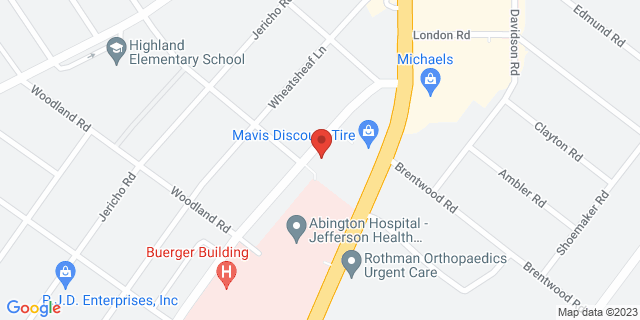 1925 Keith Rd, Abington, Pennsylvania, PA, 19001-9998 Map