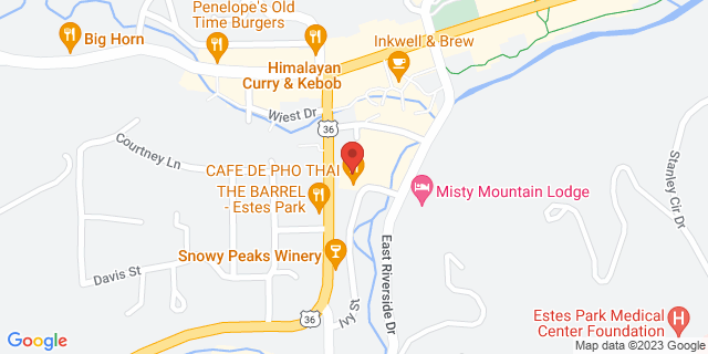 215 W Riverside Dr, Estes Park, Colorado, CO, 80517-9997 Map