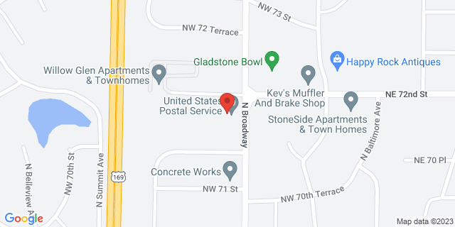 7170 N Broadway St, Kansas City, Missouri, MO, 64118-9998 Map