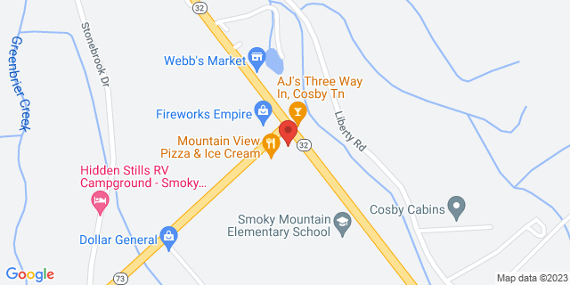 4402 Hooper Hwy, Cosby, Tennessee, TN, 37722-9998 Map