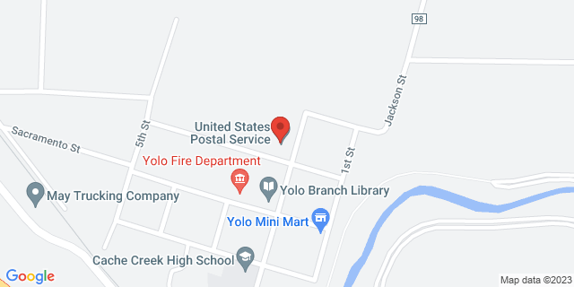 14138 2Nd St, Yolo, California, CA, 95697-9998 Map