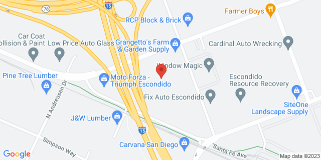 1157 W Mission Ave, Escondido, California, CA, 92025-9998 Map