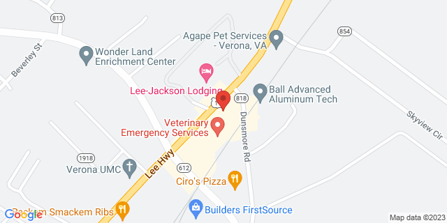 485 Lee Hwy, Verona, Virginia, VA, 24482-9998 Map